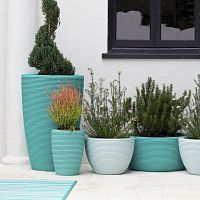 Polyethylene planter Plantes roperectangularcustom