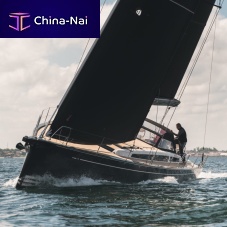 Cruising sailing yacht X53-cabinwith open transomwith bowsprit