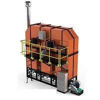 Thermal oxidizer for VOC reduction