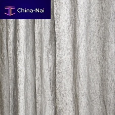 Plain sheer curtain fabric MELODY LEGGERO linendecorativedurable