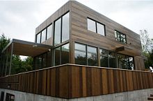Modular house LANAUDIREcontemporarytwo-story