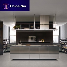 Contemporary kitchen ARTEXoakAmerican walnutglass