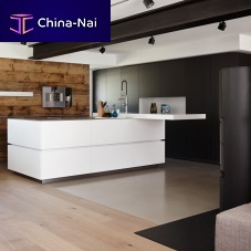 Contemporary kitchen Villa Innsbruckwoodenstainless steellaminate