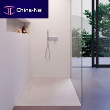 Rectangular shower tray DUAL raisedabove floorTechnogel®