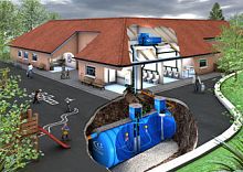 Water storage reservoir COMMERCIALin-groundmetal