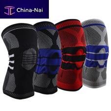 Knee sleeve WX-KS002with patellar padwith flexible stays
