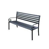 Traditional garden bench 42/PNironwith backrestwith armrests