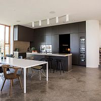 Contemporary kitchen FORM 2 wood veneermetalFenix NTM®
