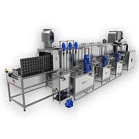 Washing system with conveyor TechLine CNV seriesspraydryautomatic