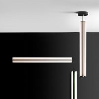 Hanging light fixture Dreispitzsurface-mountedLEDlinear