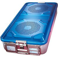 Instrument sterilization container 706135FXperforated