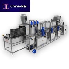Washing system with conveyor TechLine CNV seriesspraydryautomatic