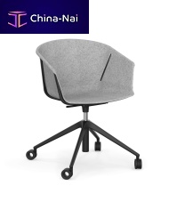 Contemporary chair OMEGA VIindoorsteelPET