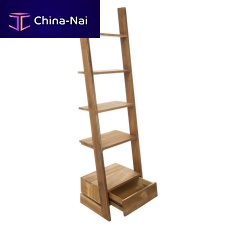 Ladder towel rack Comodaself-supportingteakreclaimed material