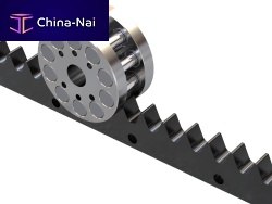 Helical-toothed rack and pinion steelstainless steelprecision