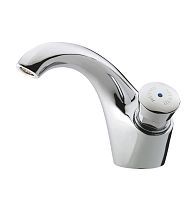 Bathroom sink single tap PRESTO 600S® : 24012deck mountedself-closingchrome-plated brass