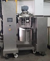 Steam boiling pan for the pharmaceutical industry
