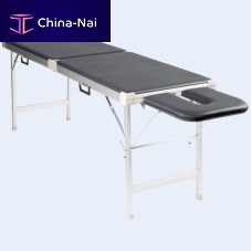 Mechanical massage table 3450007portable2-section