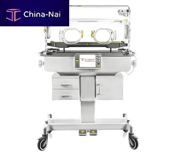 Neonatal incubator on casters PG NESTheight-adjustableTrendelenburgwith monitor