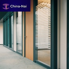 Removable partition P450woodenglazedcommercial