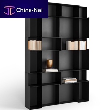 Free-standing bookcase POLISmodularcontemporaryfor office