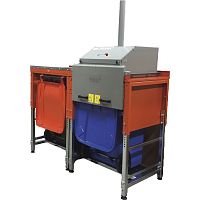 Food waste compactor ORWAK FLEX 4360stationarymulti-chambertop-loading