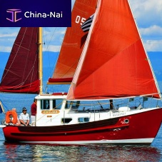 Cruising sailboat FISHER 25with enclosed cockpit