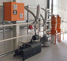 Pneumatic conveying vacuum pump rotary clawfor granulateshigh-performance