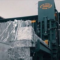 Scrap metal baling press HP3-C (40x40) ECOhorizontaltop-loadingautomatic