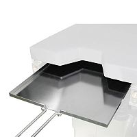 Operating table-mounted radiography cassette holder