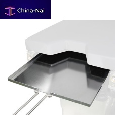 Operating table-mounted radiography cassette holder