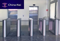 Unipod turnstile BAR ONEfor access controlfor airport