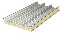 Roof sandwich panel MEGA 106metal facingpolyurethane PUR core