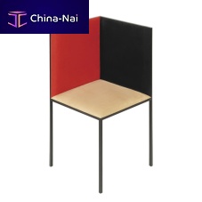 Contemporary chair ILLUSIONoutdoorindoorwater-resistant fabric