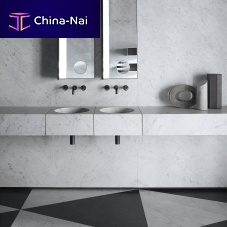 Wall-mounted washbasin ALFEOmarblewith countercustom