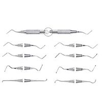 Double-ended dental excavator