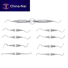 Double-ended dental excavator