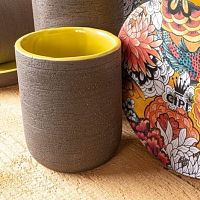 Commercial toothbrush holder Index Yellow Mustard