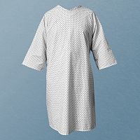 Unisex patient gown 2105274polyestercottonwashable