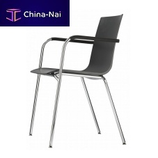 Contemporary chair S 160indoorpolypropylenechromed metal base