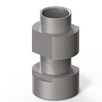 Titanium impression coping Teetanium ® screw