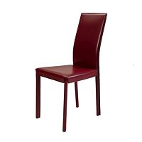Contemporary chair ARISindoorleatherupholstered