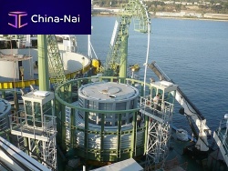 Rotating cable-laying platform for cable ships SPE 700