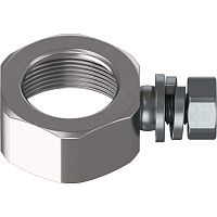 Hexagonal nut CDVT Seriesbrass