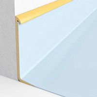 PVC edge trim 2 IN 1for floor coveringsedgewhite