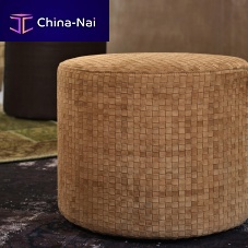 Natural upholstery leather BASKETWEAVE : A-1426plain