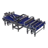 Belt conveyor horizontalstraightsorting