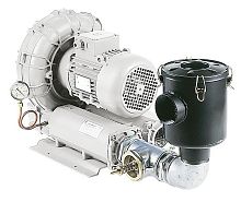 Rotary vane vacuum pump oil-freesingle-stagepneumatic