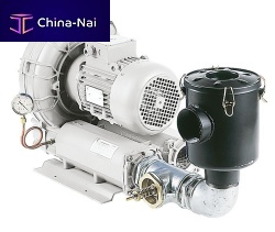 Rotary vane vacuum pump oil-freesingle-stagepneumatic