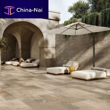 Indoor tile SOLITHE NATURELoutdoorliving roomkitchen